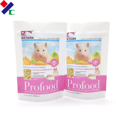 CMYK Printing 200 Microns PET Food Packaging Bag Oxygen Resistance