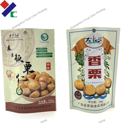 Non Leakage Retortable Pouches Food Packaging Self Standing Up
