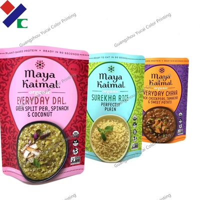 Anti - Oxidation Waterproof Retort Pouch Packaging Resist High Temperature