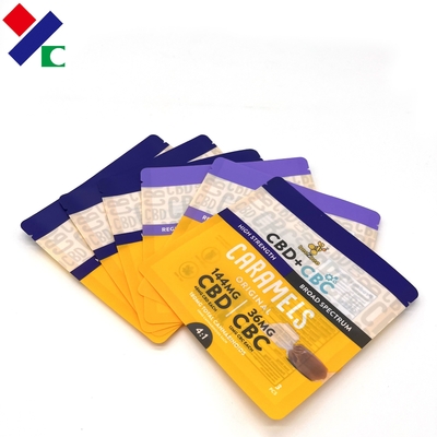 Metallic Foil Aluminum Snack Sachet Packaging Pouches Dried Fruit