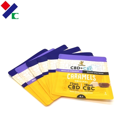 Metallic Foil Aluminum Snack Sachet Packaging Pouches Dried Fruit