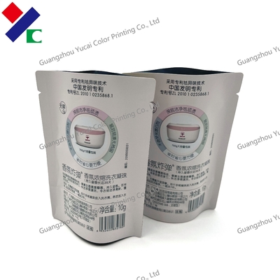 Logo Printed CMYK Laundry Detergent Bags Liquid Soap Doypack Pouch