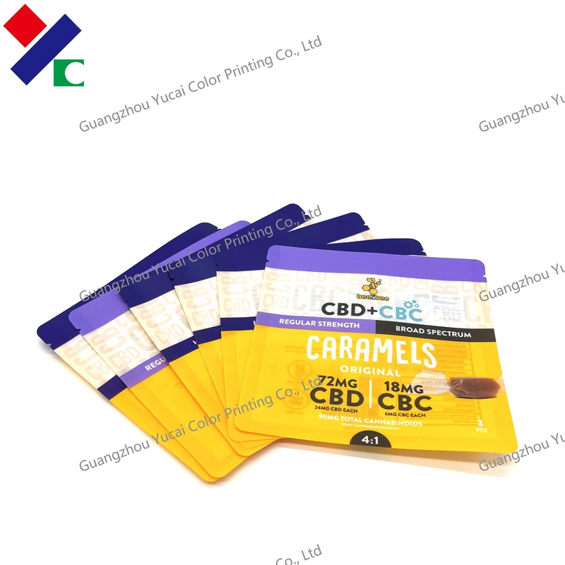 Metallic Foil Aluminum Snack Sachet Packaging Pouches Dried Fruit